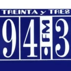 logo 94.3 Treinta y Tres FM